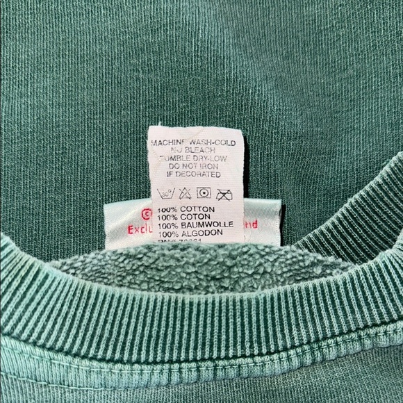 VINTAGE Disneyland Green Tigger 1968 Sweater Size S - Picture 6 of 9